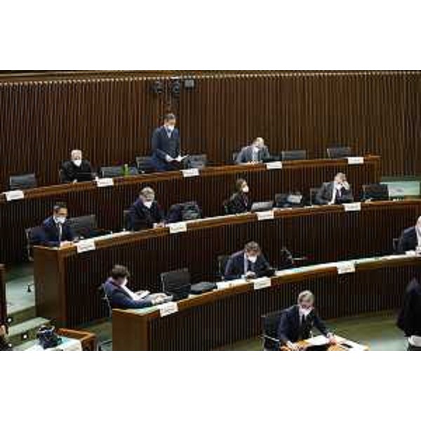 Aula durante lavori - Aula durante lavori