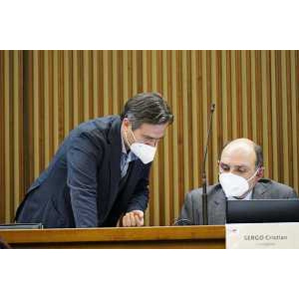 Massimo Moretuzzo (Patto) e Cristian Sergo (M5S) - Massimo Moretuzzo (Patto) e Cristian Sergo (M5S)