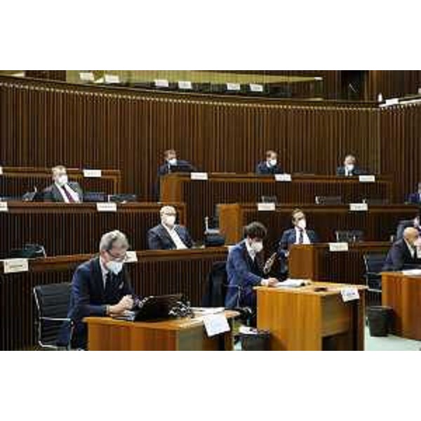 Aula durante lavori - Aula durante lavori