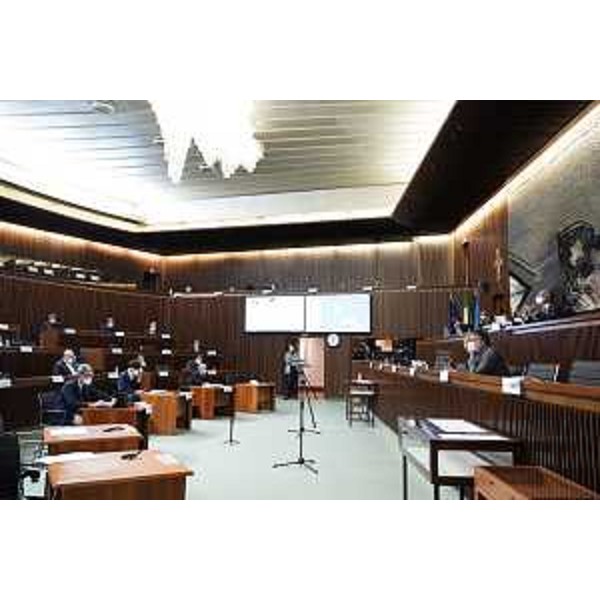 Aula durante lavori - Aula durante lavori