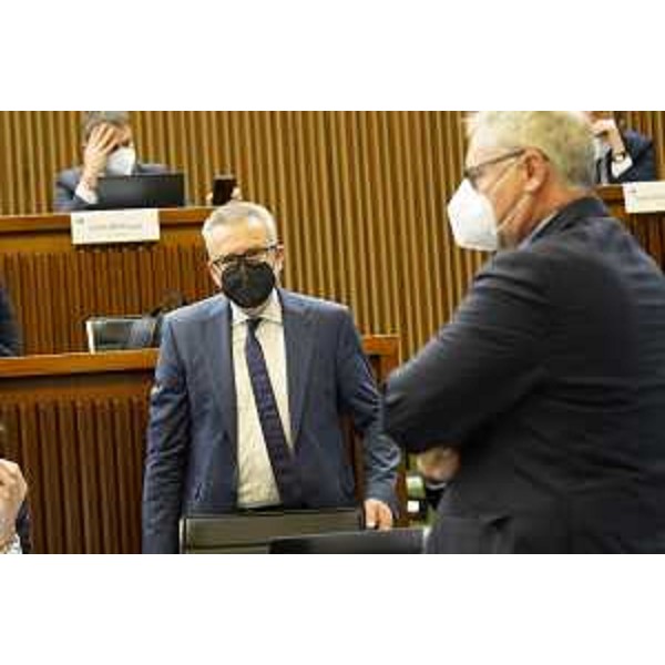 Ivo Moras con Mauro Bordin (Lega) - Ivo Moras con Mauro Bordin (Lega)