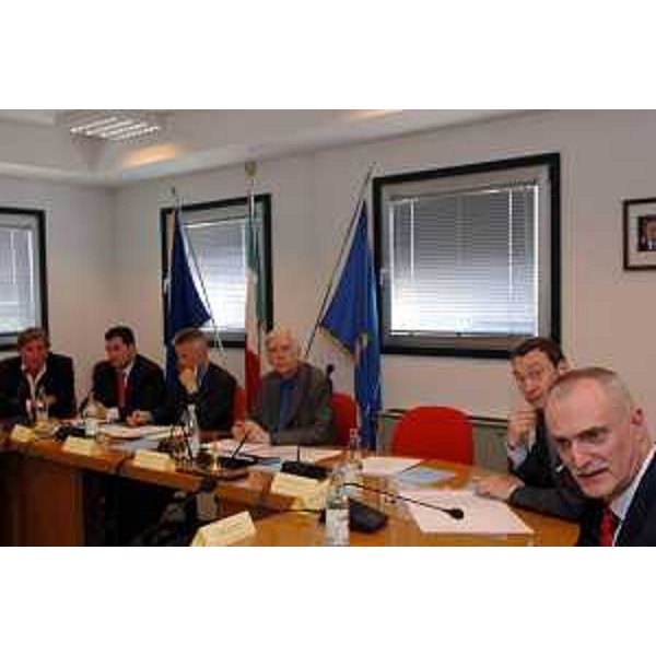 Riccardo Illy (Presidente Regione Friuli Venezia Giulia) con i sindaci