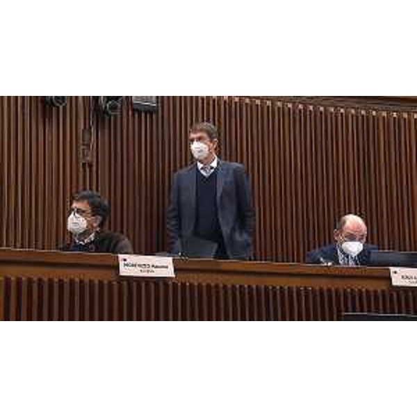 I pentastellati Maruo Capozzella, Andrea Ussai e Cristian Sergo - I pentastellati Maruo Capozzella, Andrea Ussai e Cristian Sergo