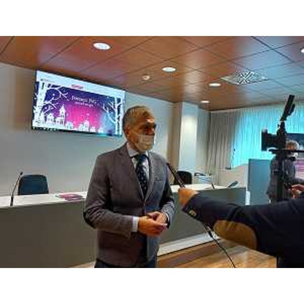 Il presidente Piero Mauro Zanin durante la presentazione dell'iniziativa delle Pro loco - Il presidente Piero Mauro Zanin durante la presentazione dell'iniziativa delle Pro loco