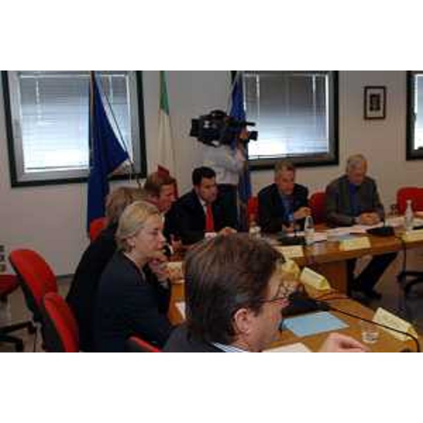Riccardo Illy (Presidente Regione Friuli Venezia Giulia) con i sindaci