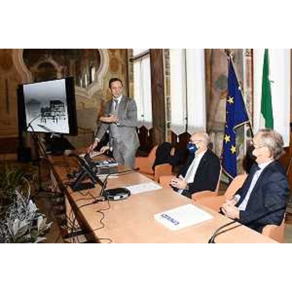 Il governatore Massimiliano Fedriga - Il governatore Massimiliano Fedriga