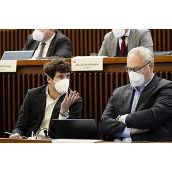 Simone Polesello e Mauro Bordin (Lega) - Simone Polesello e Mauro Bordin (Lega)