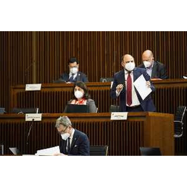 L'intervento di Diego Moretti (Pd) - L'intervento di Diego Moretti (Pd)