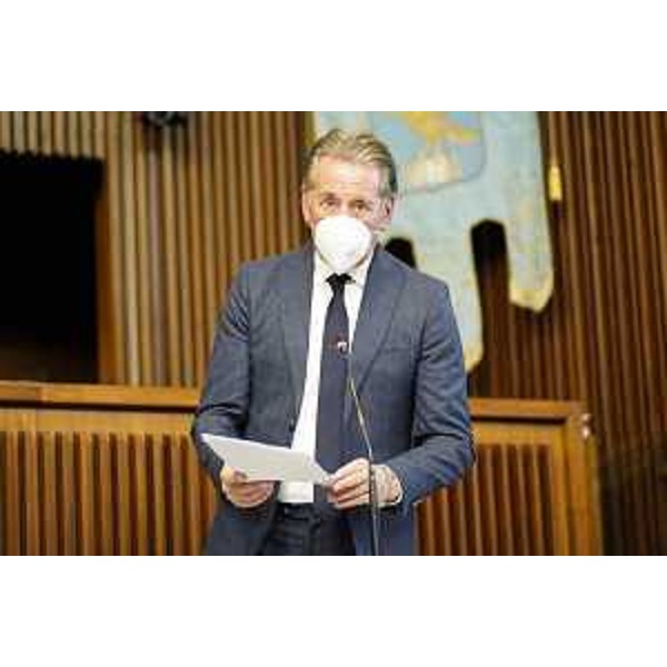 L'assessore Fvg alla Difesa dell'ambiente, Fabio Scoccimarro - L'assessore Fvg alla Difesa dell'ambiente, Fabio Scoccimarro