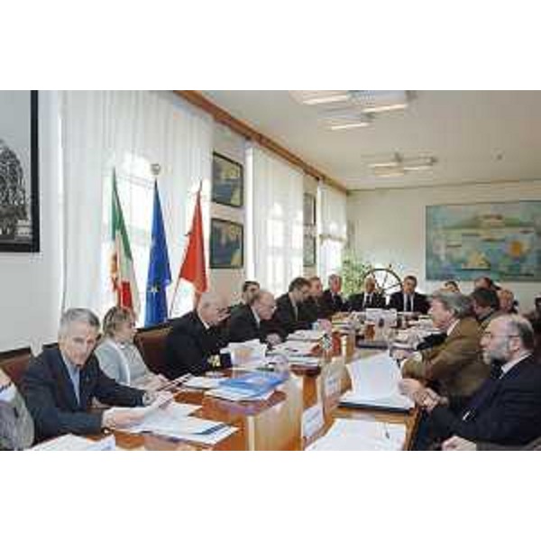 Riunione del Comitato Portuale di Trieste. (Trieste 19/02/08) 