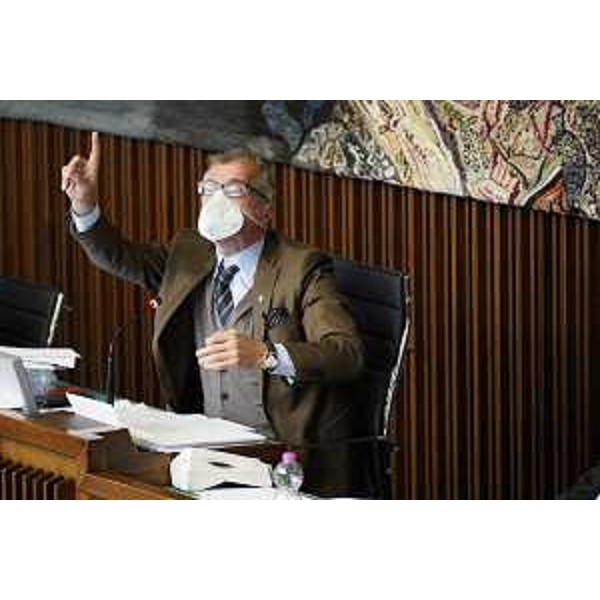 Il presidente del Cr Fvg, Piero Mauro Zanin - Il presidente del Cr Fvg, Piero Mauro Zanin