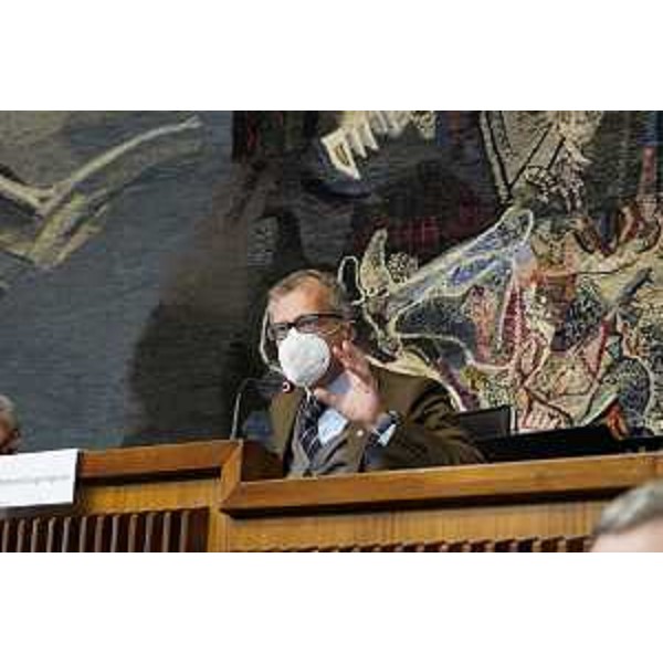 Il presidente del Cr Fvg, Piero Mauro Zanin - Il presidente del Cr Fvg, Piero Mauro Zanin