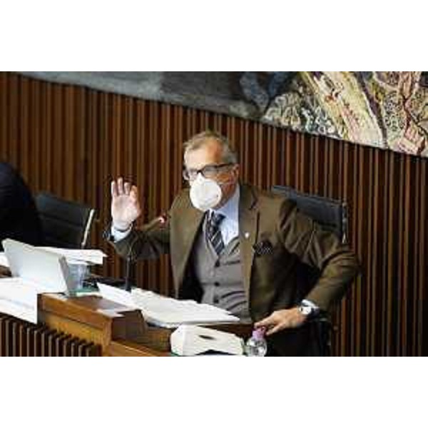 Il presidente del Cr Fvg, Piero Mauro Zanin - Il presidente del Cr Fvg, Piero Mauro Zanin