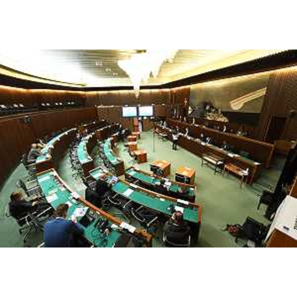 La conferenza stampa di fine anno in aula - La conferenza stampa di fine anno in aula