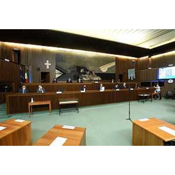 La conferenza stampa di fine anno del Consiglio regionale - La conferenza stampa di fine anno del Consiglio regionale