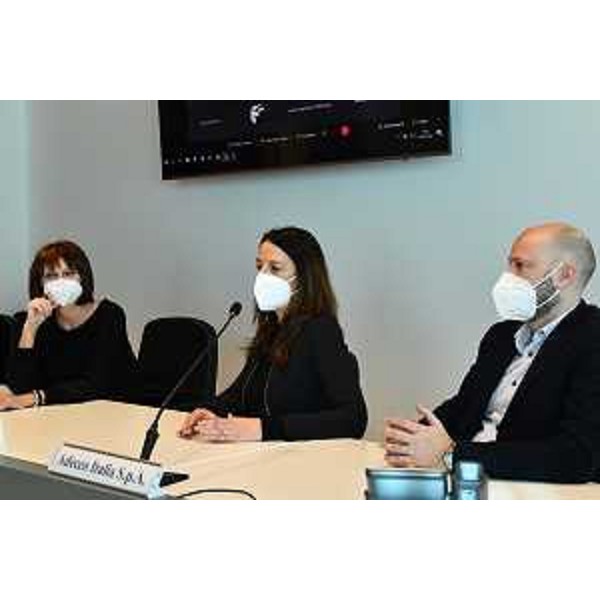 L'assessore regionale al Lavoro, formazione, istruzione, ricerca, università e famiglia, Alessia Rosolen, alla presentazione del 'recruiting day' per 171 posti di lavoro nel pordenonese. - L'assessore regionale al Lavoro, formazione, istruzione, ricerca, università e famiglia, Alessia Rosolen, alla presentazione del 'recruiting day' per 171 posti di lavoro nel pordenonese.