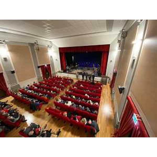 L'interno del Cinema Teatro Italia di Pontebba. - L'interno del Cinema Teatro Italia di Pontebba.