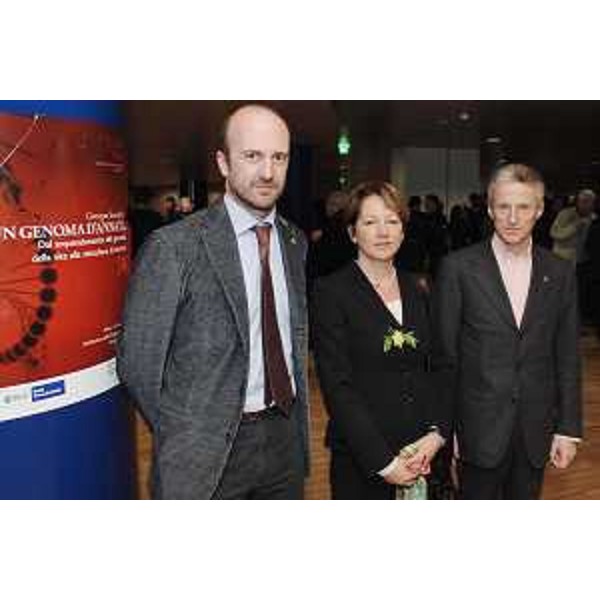 Il Presidente della Regione al convegno "Un genoma d'annata. Dal sequenziamento del genoma della vite alla viticoltura di domani.", nell'Auditorium della Regione a Udine. (Udine 08/03/08) 