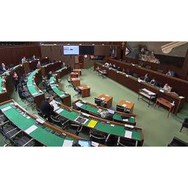 La IV Commissione permanente riunita nell'aula consiliare - La IV Commissione permanente riunita nell'aula consiliare