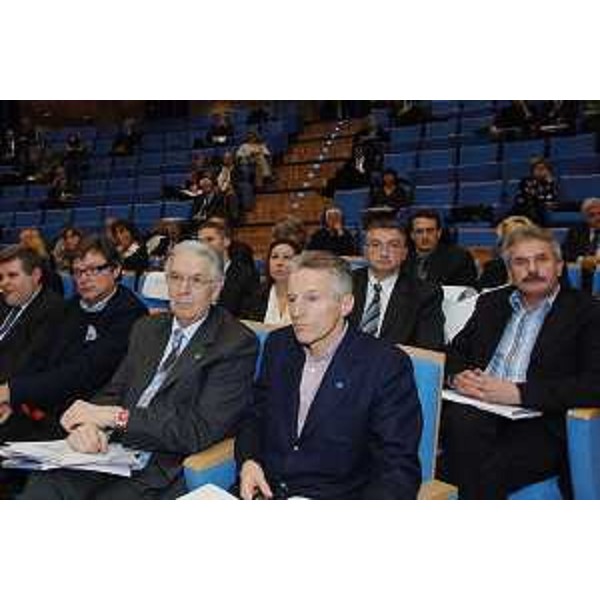 Il Presidente della Regione nel corso del Convegno "Lo stato dell'economia nel Friuli Venezia Giulia", a Udine. (Udine 11/03/08)