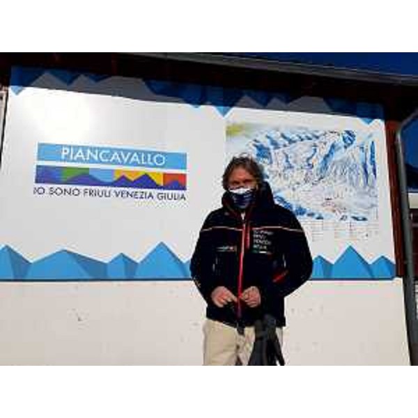 L'assessore regionale Sergio Emidio Bini oggi in visita agli impianti di Piancavallo - L'assessore regionale Sergio Emidio Bini oggi in visita agli impianti di Piancavallo