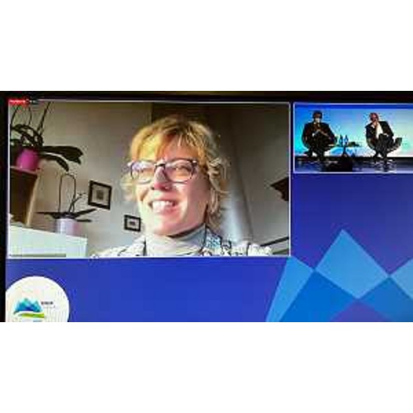 L'assessore regionale alle Finanze, Barbara Zilli, all'evento di lancio della presidenza italiana della macroregione Eusalp - L'assessore regionale alle Finanze, Barbara Zilli, all'evento di lancio della presidenza italiana della macroregione Eusalp 