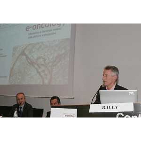 Il Presidente della Regione al primo convegno di e-oncology presso il Dipartimento di Oncologia dell'Azienda ospedaliera universitaria di Udine. (Udine 14/03/08)