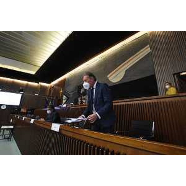 L'assessore alla Difesa dell'ambiente e all'Energia, Fabio Scoccimarro - L'assessore alla Difesa dell'ambiente e all'Energia, Fabio Scoccimarro