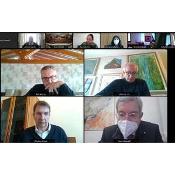 Furio Honsell (Open Fvg) durante la presentazione del Piano sulla prevenzione - Furio Honsell (Open Fvg) durante la presentazione del Piano sulla prevenzione