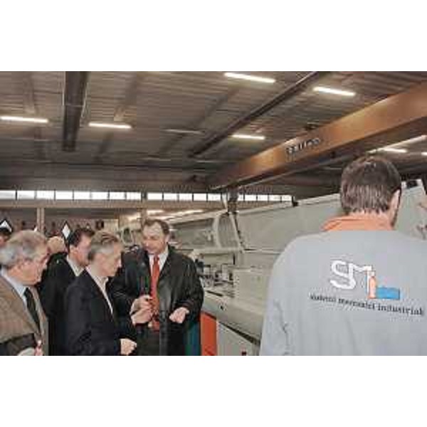 Il Presidente della Regione visita la SMI-Sistemi Meccanici Industriali di Varmo. (Varmo 18/03/08)