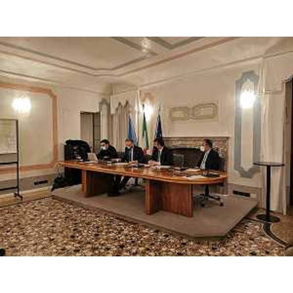 Una fase dell'incontro svoltosi a Colloredo di Monte Albano - Una fase dell'incontro svoltosi a Colloredo di Monte Albano 