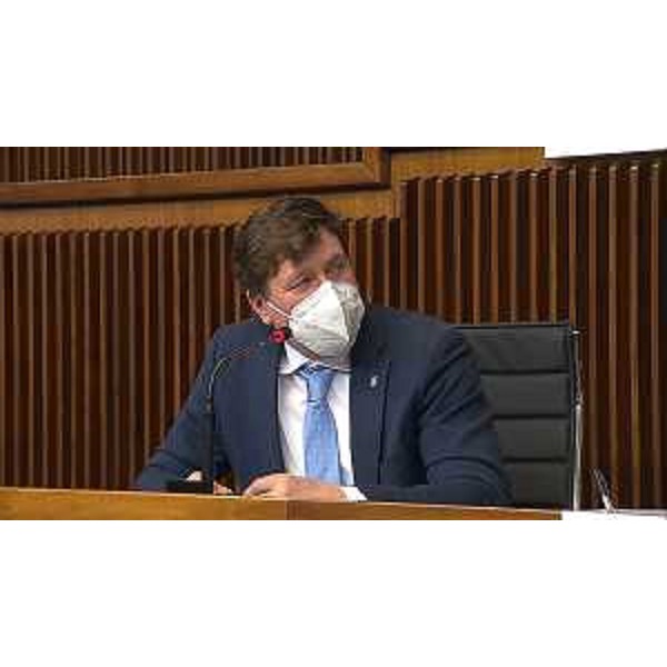 Alberto Budai (Lega), presidente della II Commissione - Alberto Budai (Lega), presidente della II Commissione