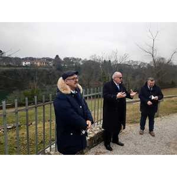 L'assessore regionale Sebastiano Callari assieme al sindaco di Gorizia Rodolfo Ziberna e al consigliere regionale Diego Bernardis - L'assessore regionale Sebastiano Callari assieme al sindaco di Gorizia Rodolfo Ziberna e al consigliere regionale Diego Bernardis