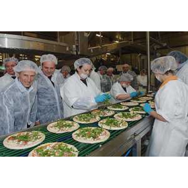 Il Presidente e il Vicepresidente della Regione visitano uno stabilimento produttivo a Meduno. (Meduno 21/03/08)