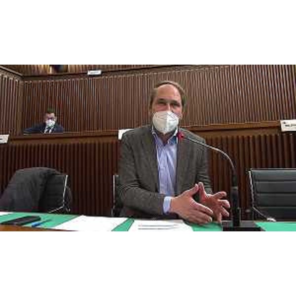 Cristian Shaurli e, in alto, Franco Iacop (Pd) - Cristian Shaurli e, in alto, Franco Iacop (Pd)