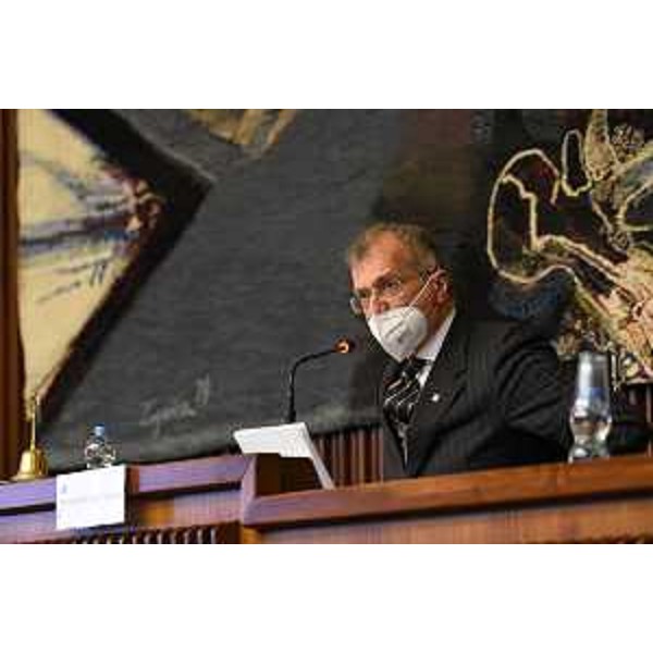 Il presidente del Consiglio regionale, Piero Mauro Zanin - Il presidente del Consiglio regionale, Piero Mauro Zanin