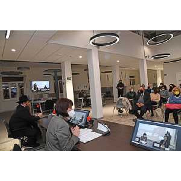 L'assessore regionale alla Ricerca Alessia Rosolen all'Urban Center di Trieste - L'assessore regionale alla Ricerca Alessia Rosolen all'Urban Center di Trieste