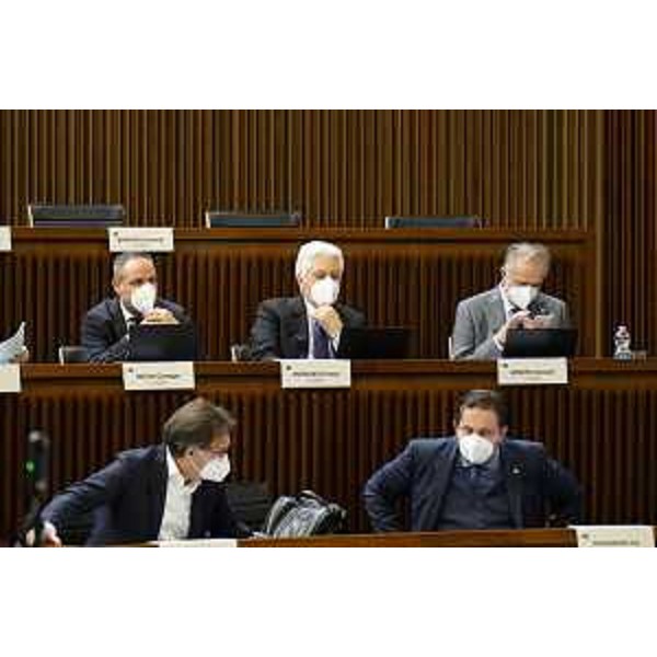 Uno spicchio di Aula con, in basso a sx, il relatore Mauro Di Bert (PrFvg/Ar) - Uno spicchio di Aula con, in basso a sx, il relatore Mauro Di Bert (PrFvg/Ar)