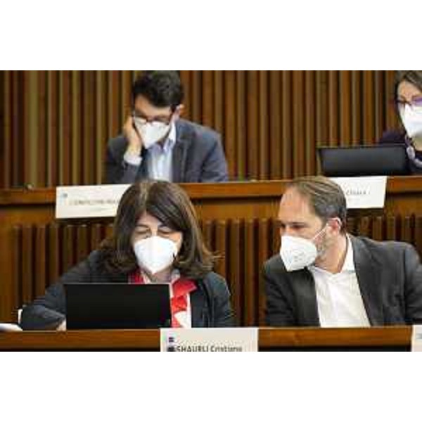 Mariagrazia Santoro e Cristiano Shaurli (Pd) - Mariagrazia Santoro e Cristiano Shaurli (Pd)