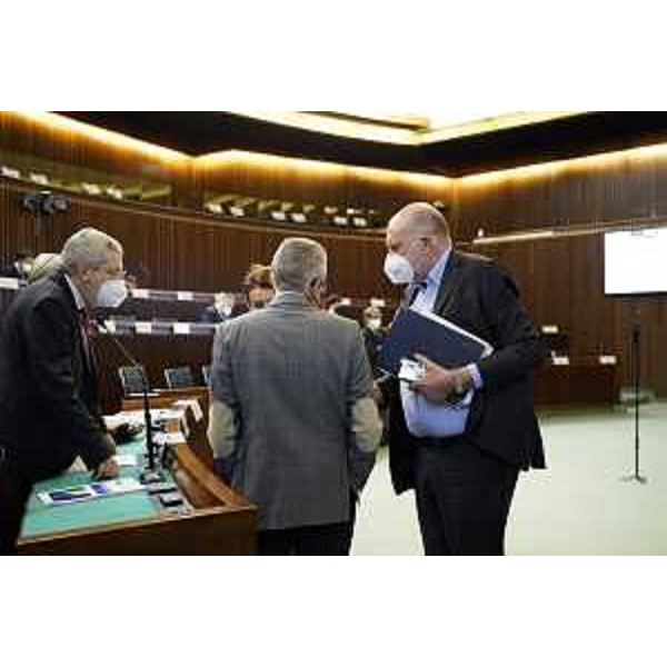 Furio Honsell (Open Fvg) e Roberto Cosolini (Pd) - Furio Honsell (Open Fvg) e Roberto Cosolini (Pd) 