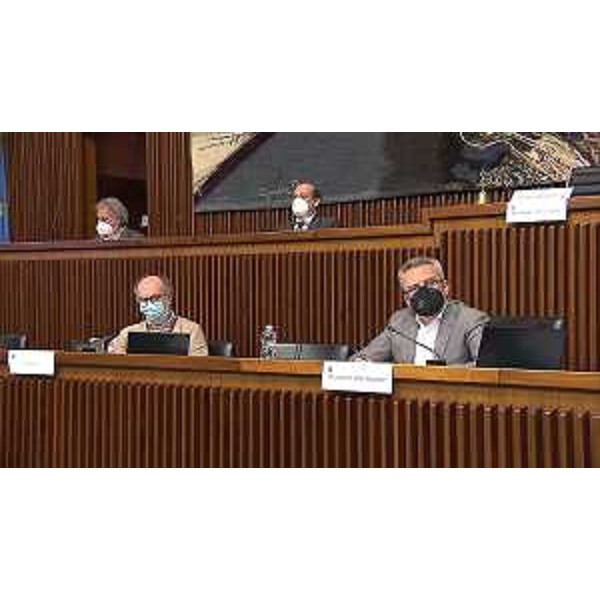 Una precedente seduta della III Commissione consiliare presieduta da Ivo Moras (Lega) - Una precedente seduta della III Commissione consiliare presieduta da Ivo Moras (Lega)