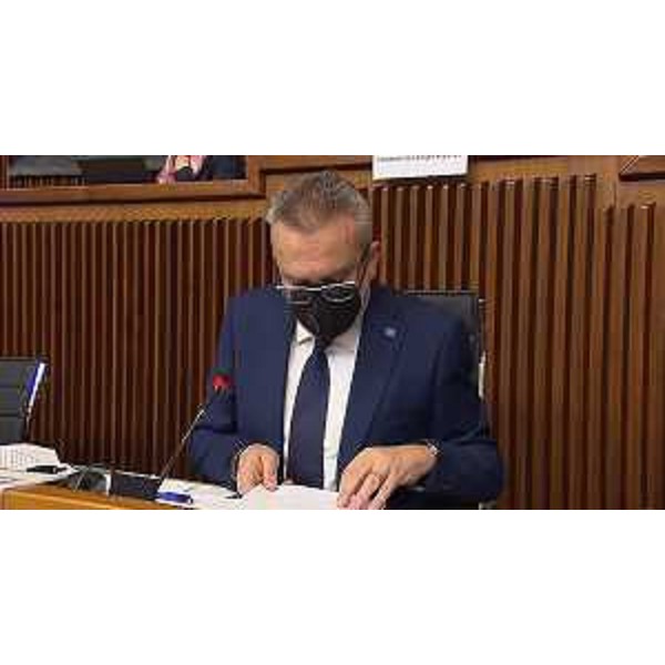 Ivo Moras, presidente della III Commissione - Ivo Moras, presidente della III Commissione