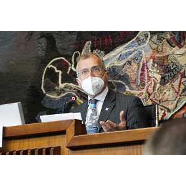 Il presidente del Cr Fvg, Piero Mauro Zanin - Il presidente del Cr Fvg, Piero Mauro Zanin