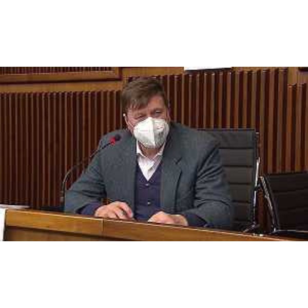 Alberto Budai (Lega), presidente della II Commissione - Alberto Budai (Lega), presidente della II Commissione