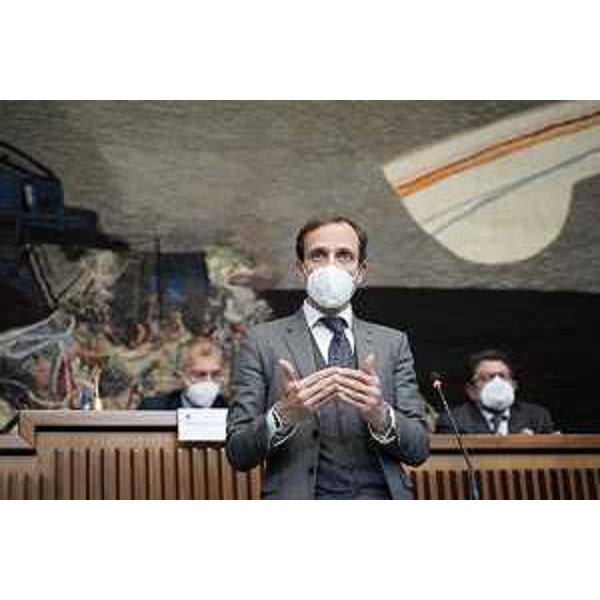 L'intervento in Aula del governatore Fvg, Massimiliano Fedriga - L'intervento in Aula del governatore Fvg, Massimiliano Fedriga