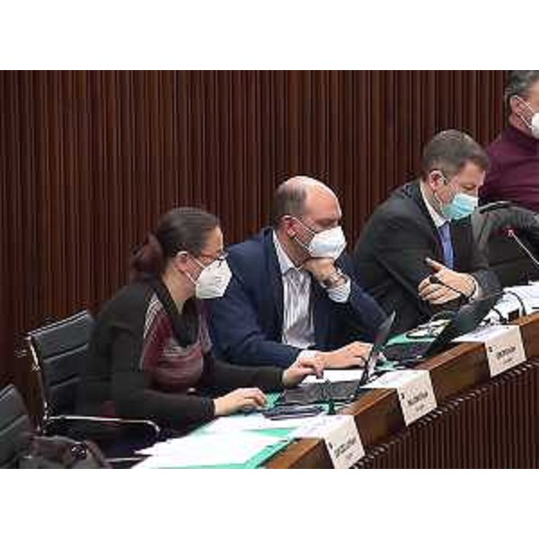 Ilaria Dal Zovo, Cristian Sergo e Andrea Ussai (M5S) - Ilaria Dal Zovo, Cristian Sergo e Andrea Ussai (M5S)