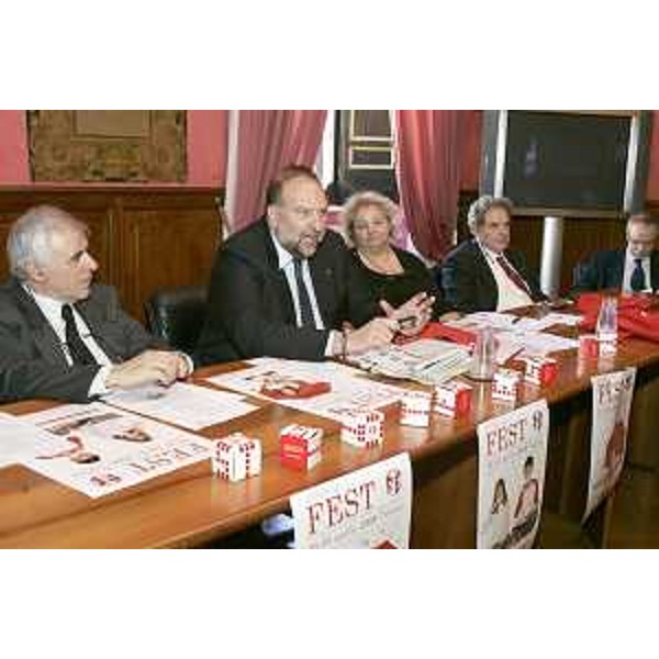 Presentazione della Fiera Internazionale dell'Editoria Scientifica di Trieste. L'Assessore regionale Università e Ricerca, Daniela Minerva (Giornalista L'Espresso), Enrico Alleva (Etologo) e Pietro Greco (Direttore FEST), nella sede di Roma della Regione Friuli Venezia Giulia. (Roma 03/04/08) 