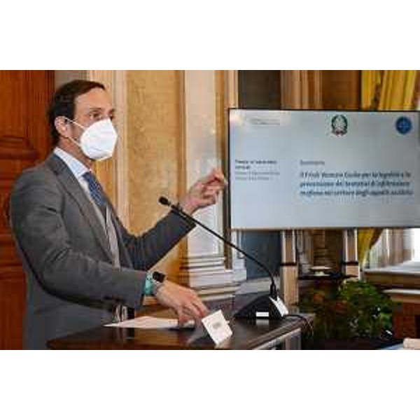 L'intervento del governatore del Friuli Venezia Giulia, Massimiliano Fedriga - L'intervento del governatore del Friuli Venezia Giulia, Massimiliano Fedriga