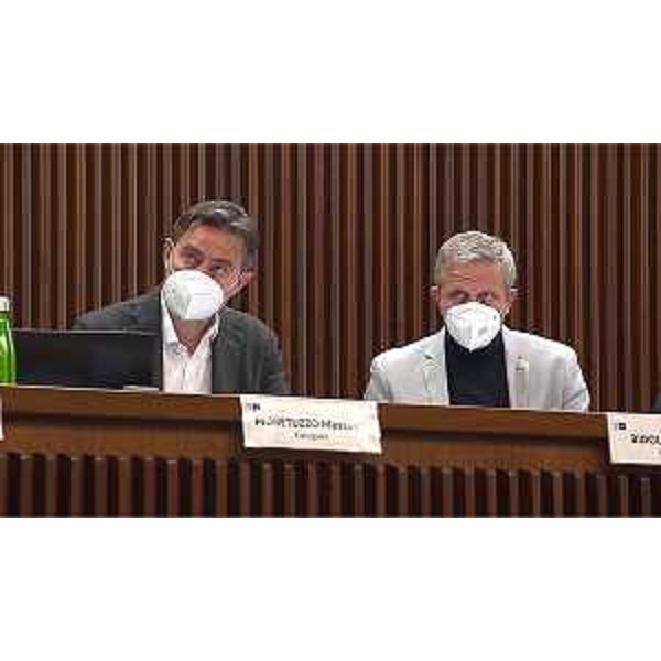 Da sinistra, Massimo Moretuzzo e Giampaolo Bidoli (Patto per l'Autonomia) - Da sinistra, Massimo Moretuzzo e Giampaolo Bidoli (Patto per l'Autonomia)