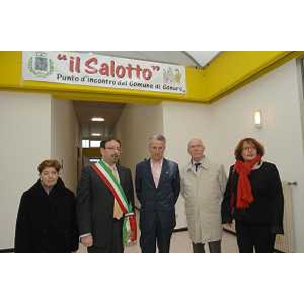 Il Presidente della Regione visita il Centro diurno per anziani "Il salotto" a Gonars. (Gonars 08/04/08)